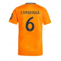 Fotballdrakt Herre Real Madrid Eduardo Camavinga #6 Bortedrakt 2024-25 Kortermet